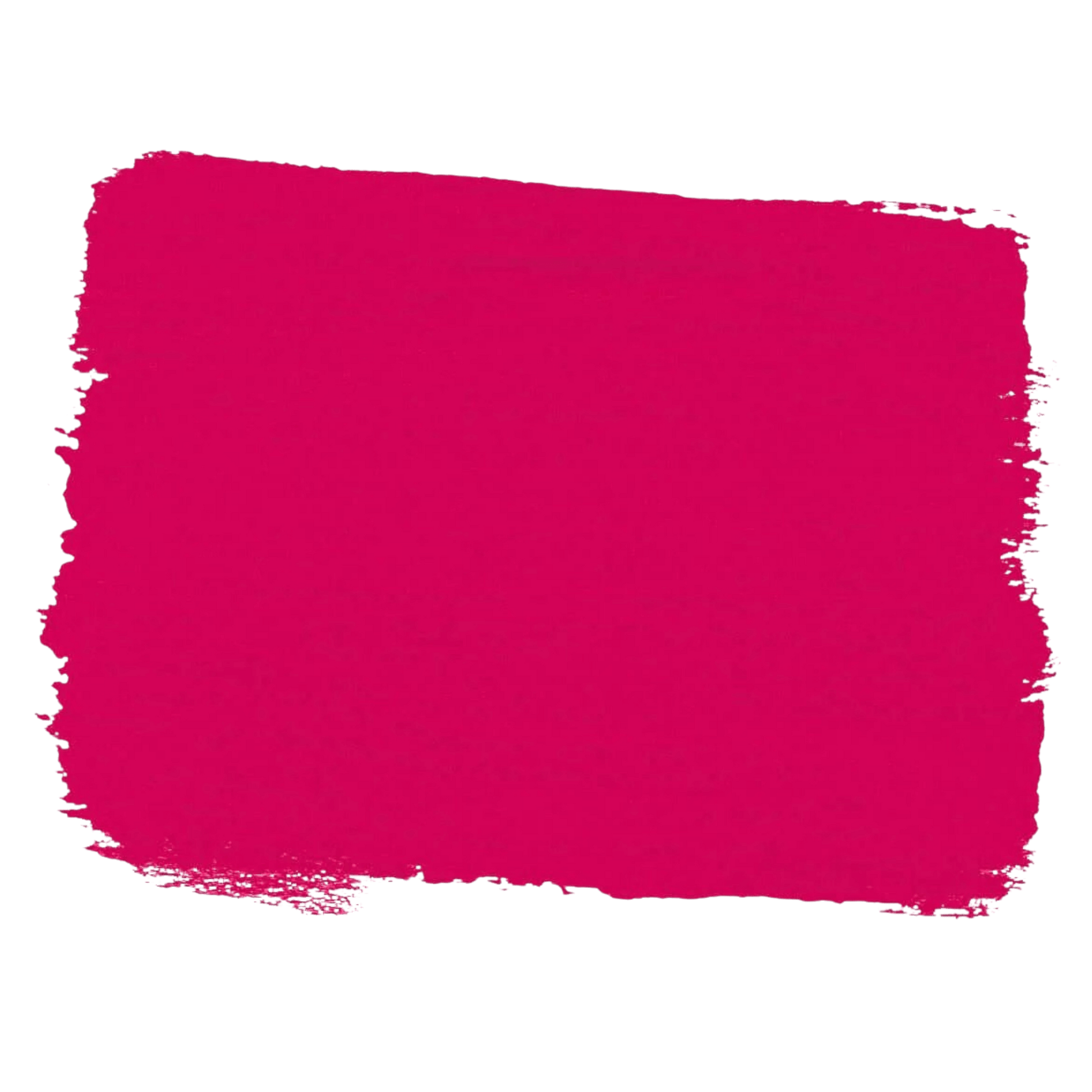 Capri Pink Annie Sloan Chalk Paint swatch displaying a vibrant hot pink color.
