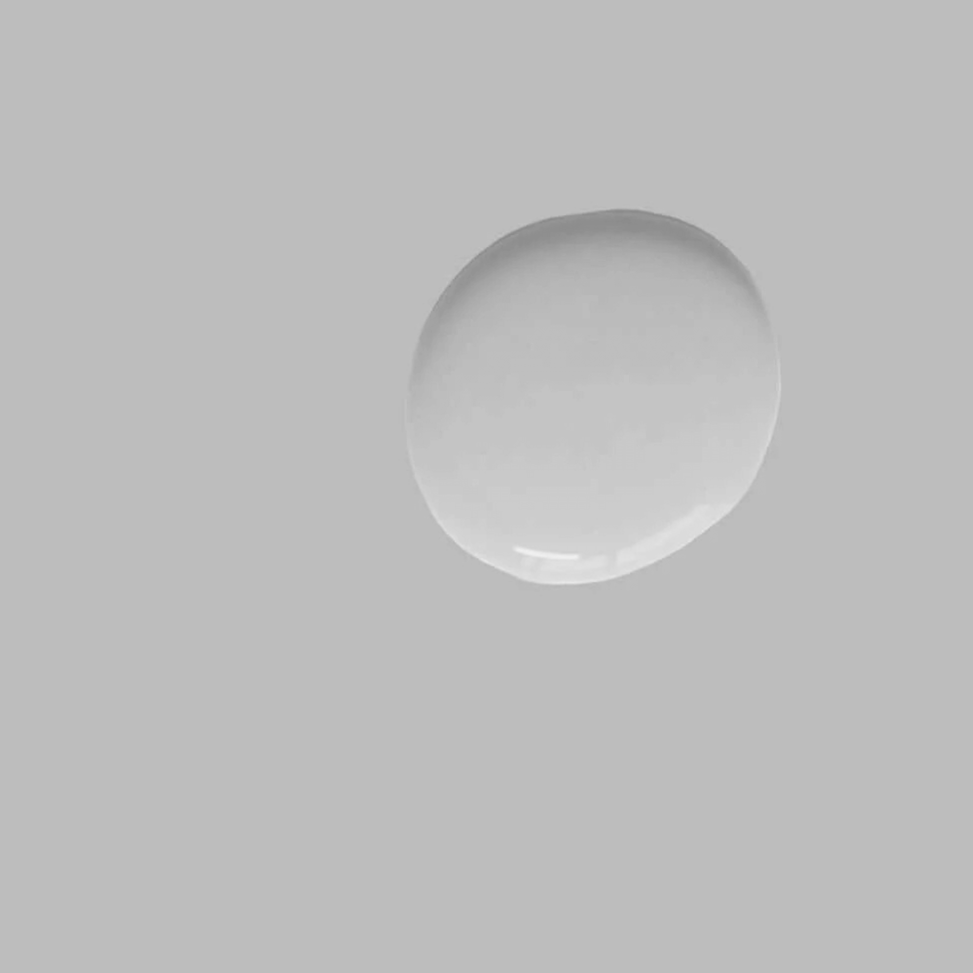 Chicago Grey - Annie Sloan Satin Paint showing a smooth paint swatch on a grey background.