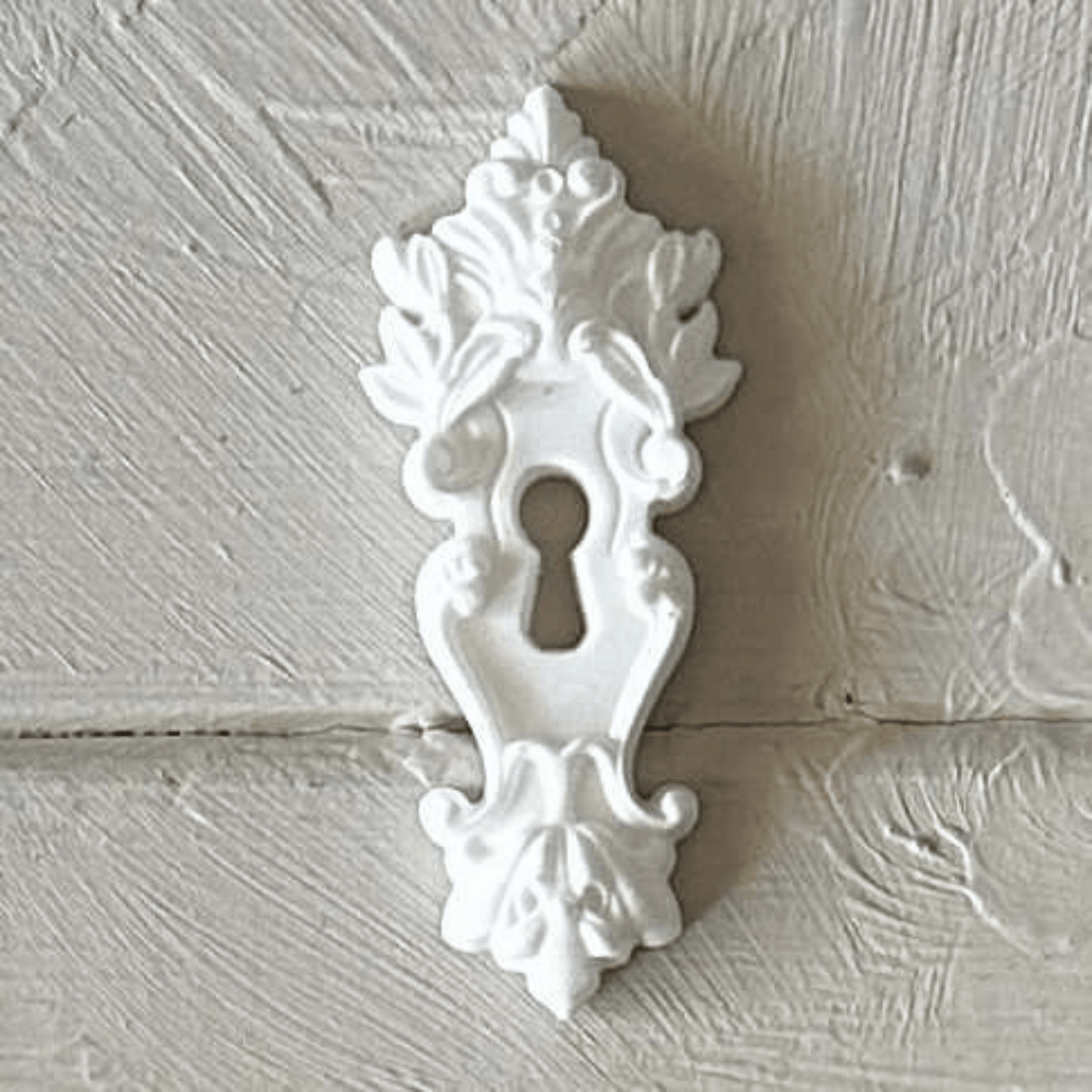 Keyhole Applique 004 - Resin Escutcheon for Furniture & Crafts
