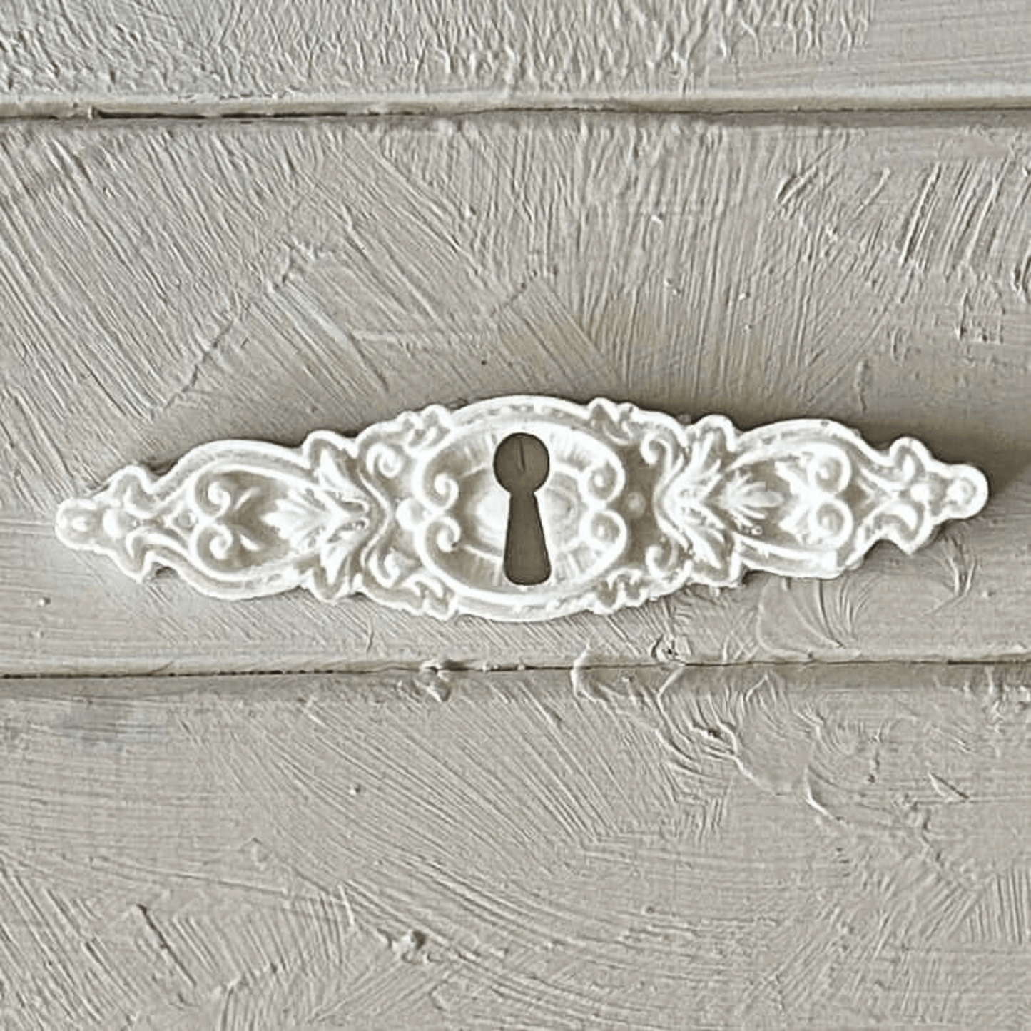 Keyhole Applique 008 – Resin Escutcheon for Furniture & Crafts
