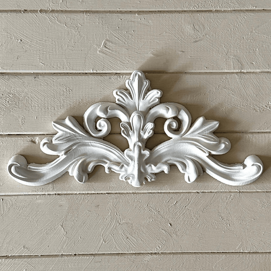 Pediment 022 - Resin Applique for Furniture & Crafts