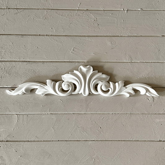 Pediment 007 - Resin Applique for Furniture & Crafts