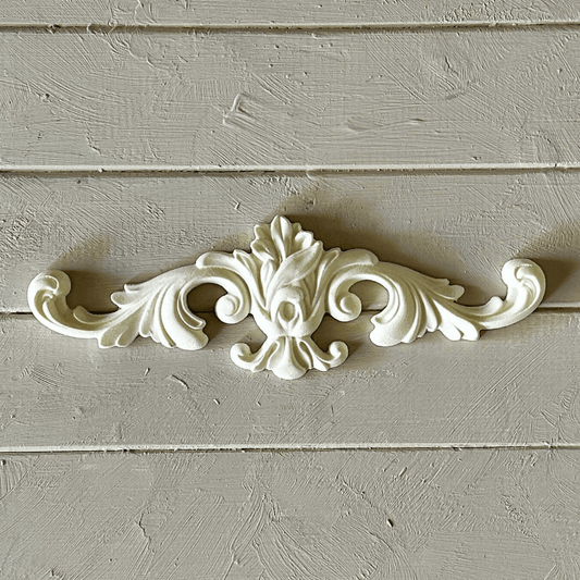 Pediment 008 - Resin Applique for Furniture & Crafts