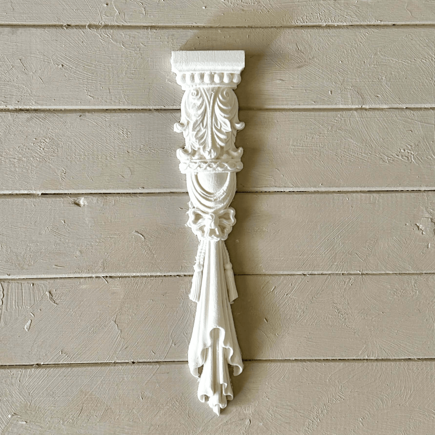 Drop 018 - Resin Applique for Furniture & Crafts displayed against a wooden background.