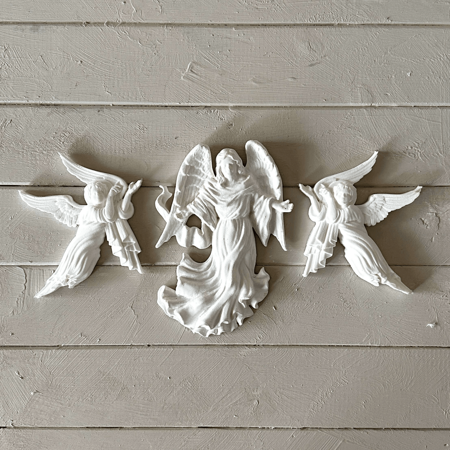 Angel 002 right - Resin Applique for Furniture & Craft Projects