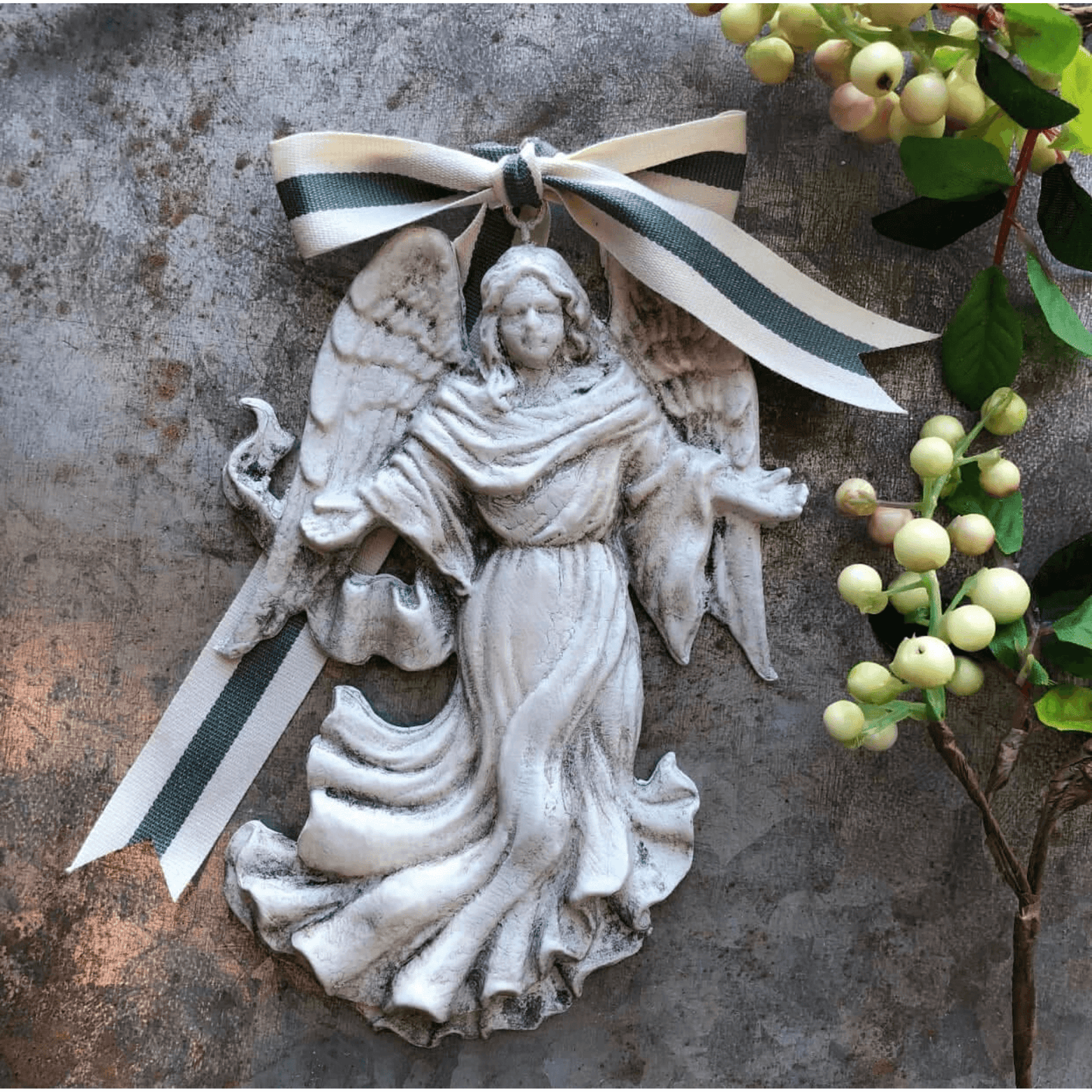 Angel 005 - Resin Applique for Furniture & Craft Projects