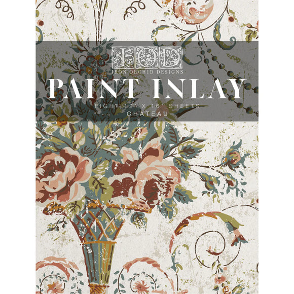 CHATEAU 12x16 IOD DECOR PAINT INLAY PAD™