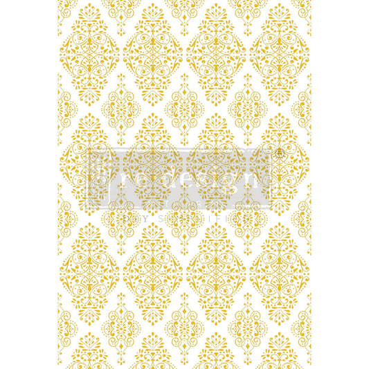 Redesign Decor Transfers® KACHA GOLDEN DAMASK