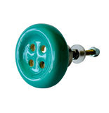 Cute As A Button Seafoam Knob
