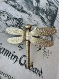 Dragonfly Gold Metal Knob