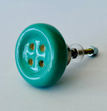 Cute As A Button Seafoam Knob