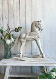 Chalk Painted Wooden horse