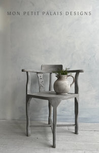 French Linen Painted Chair