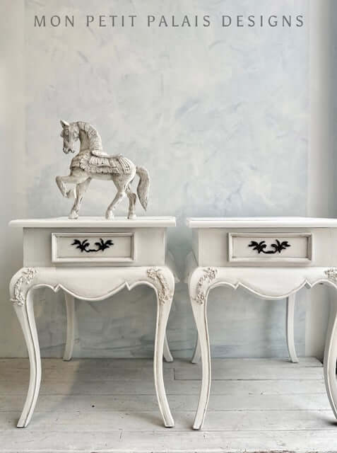 Annie Sloan Pure White Painted Bedsides