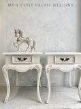 Annie Sloan Pure White Painted Bedsides