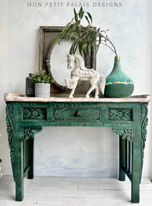Amara Emerald Console Table