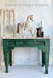 Amara Emerald Console Table