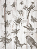 BIRDS AND BEES 12 X 12 IOD DECOR STAMP™