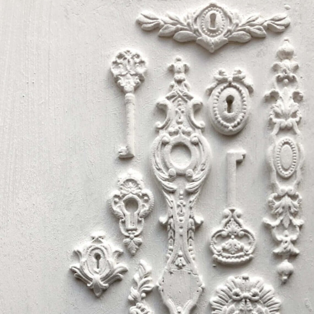 IOD Lock & Key Decor Mould™ 6 x 10