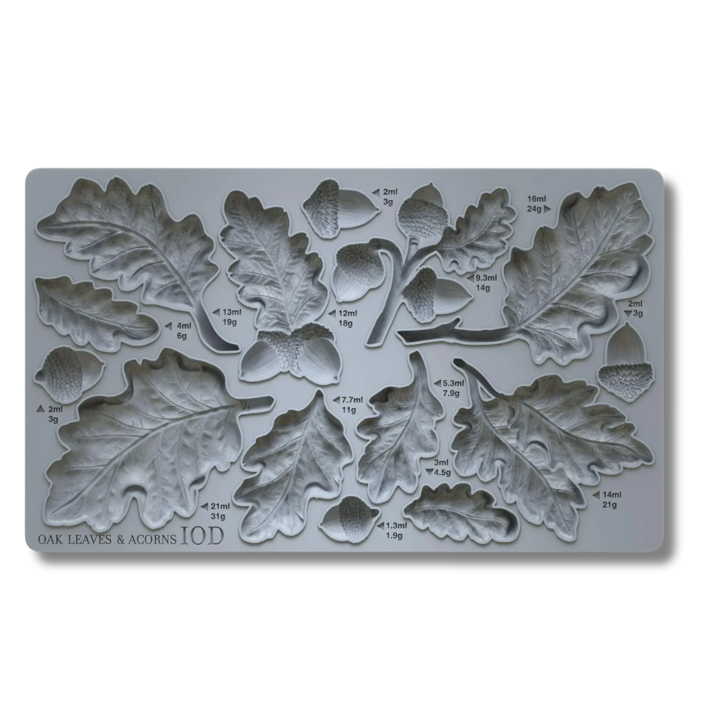 IOD Oak Leaves & Acorns Decor Mould™ 6 x 10