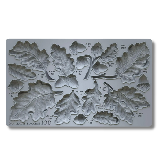 IOD Oak Leaves & Acorns Decor Mould™ 6 x 10