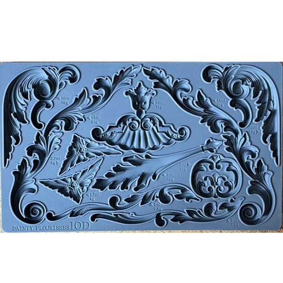 DAINTY FLOURISHES 6×10 DECOR MOULDS™