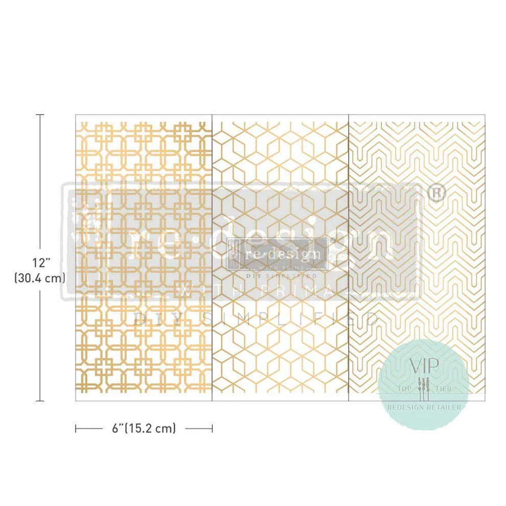 Redesign Decor Transfers® MOTIF GÉOMÉTRIQUE