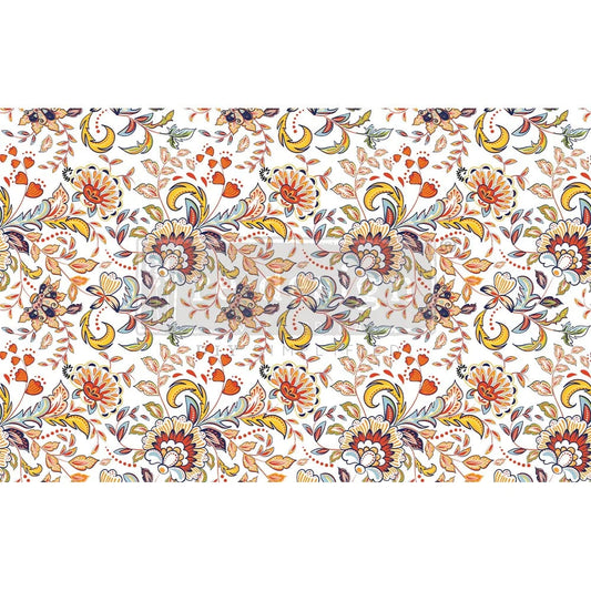 Tangerine Spring - Redesign Decoupage Decor Tissue Paper