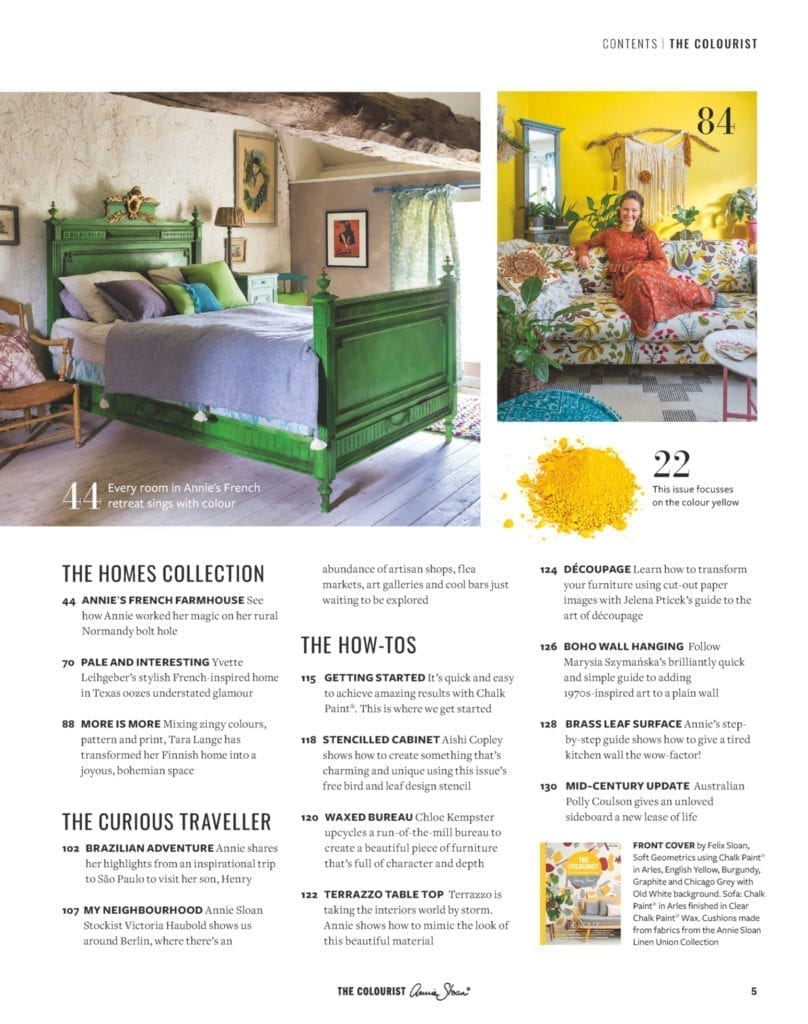 Annie Sloan - The Colourist Issue 2