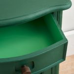 Amsterdam Green - Annie Sloan Chalk Paint used on a drawer interior showcasing its bold, sophisticated green color.