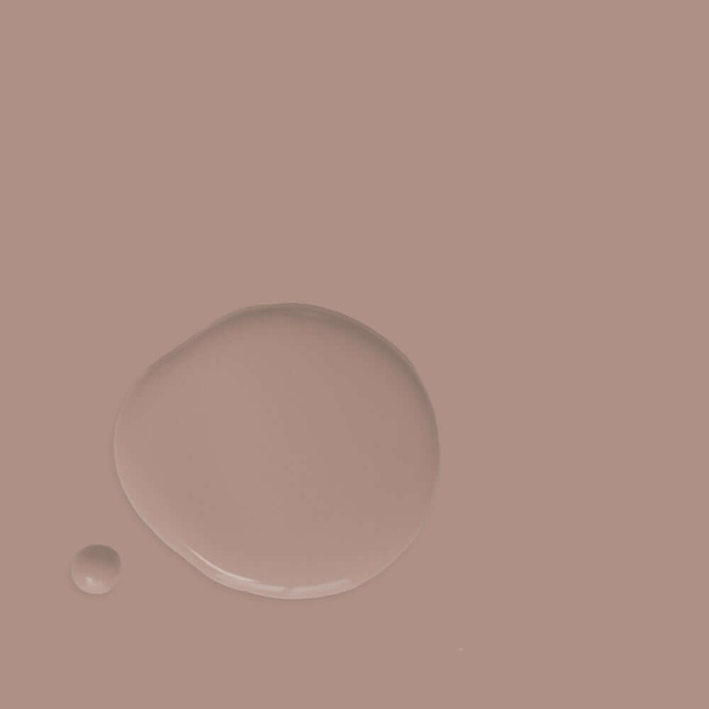 Annie Sloan Chalk Paint Jaipur Pink colour swatch -paint blob on neutral background for upcycling and furniture projects.