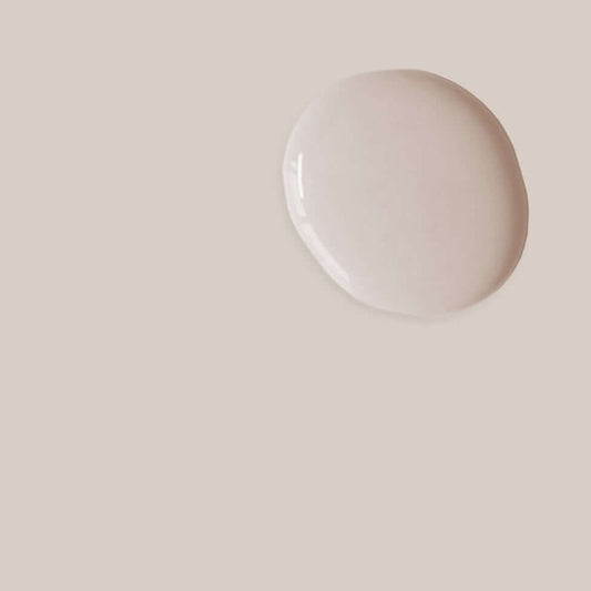 Pointe Silk - Annie Sloan Satin Paint sample showing a soft, gentle, cool-toned pink paint color.
