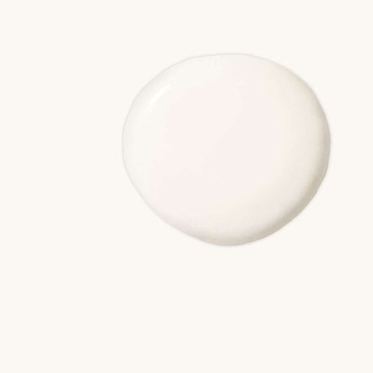 Pure - Annie Sloan Satin Paint swatch showing a clean, colorless white with a fresh finish.