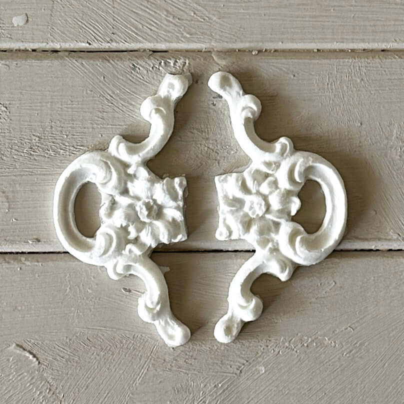 Corner 013 - Resin Applique for Furniture & Crafts