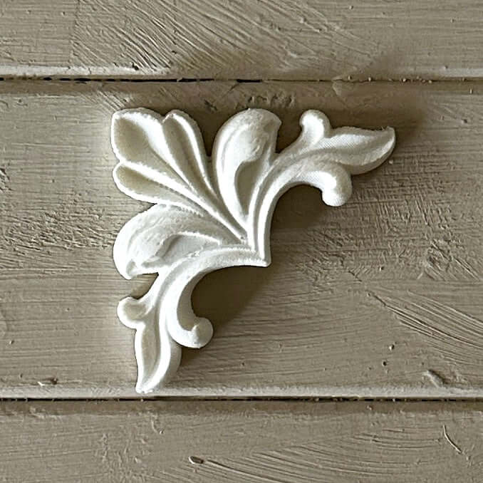 Corner 015 - Resin Applique for Furniture & Crafts