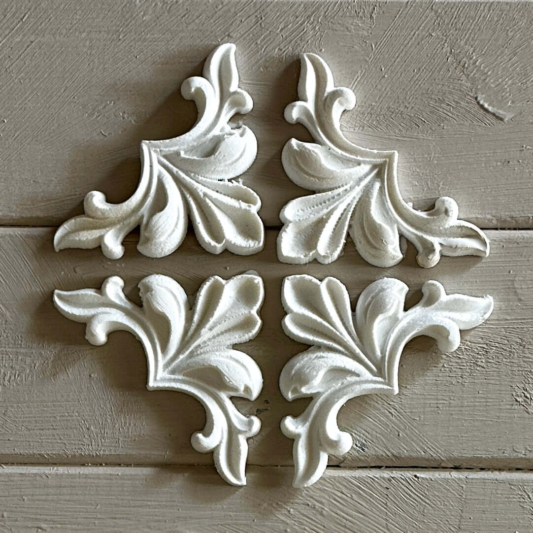 Corner 015 - Resin Applique for Furniture & Crafts
