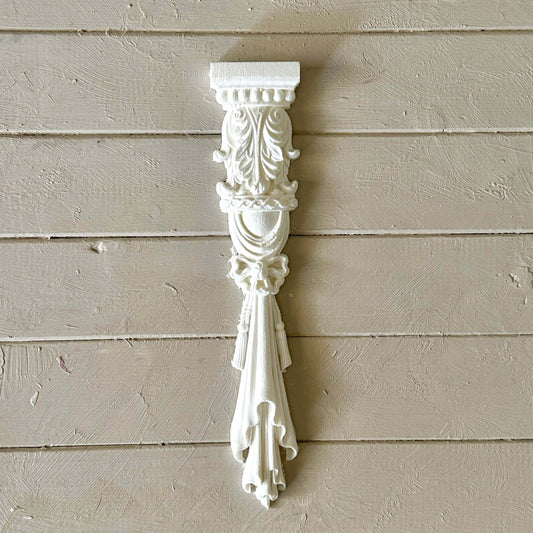 Drop 018 - Resin Applique for Furniture & Crafts displayed against a wooden background.