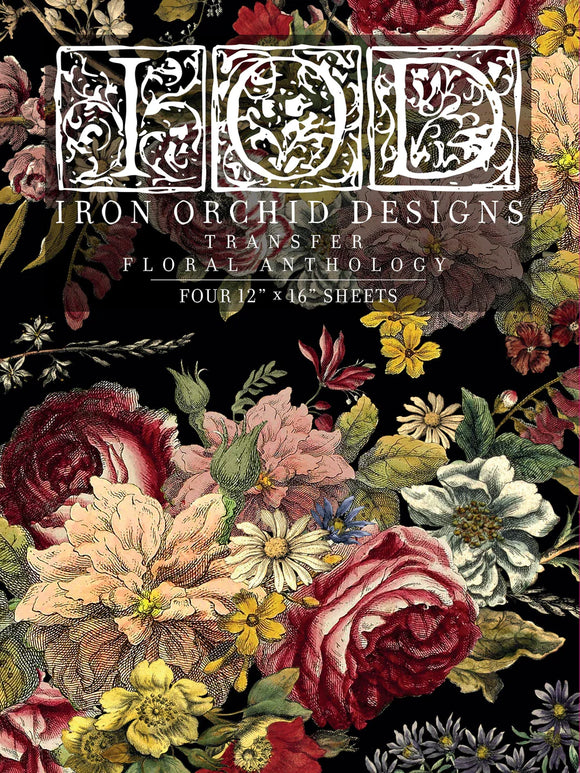 IOD Decor Transfers™ - Floral Anthology Decor Transfer
