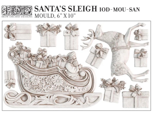 SANTA'S SLEIGH 6×10 DECOR MOULD™
