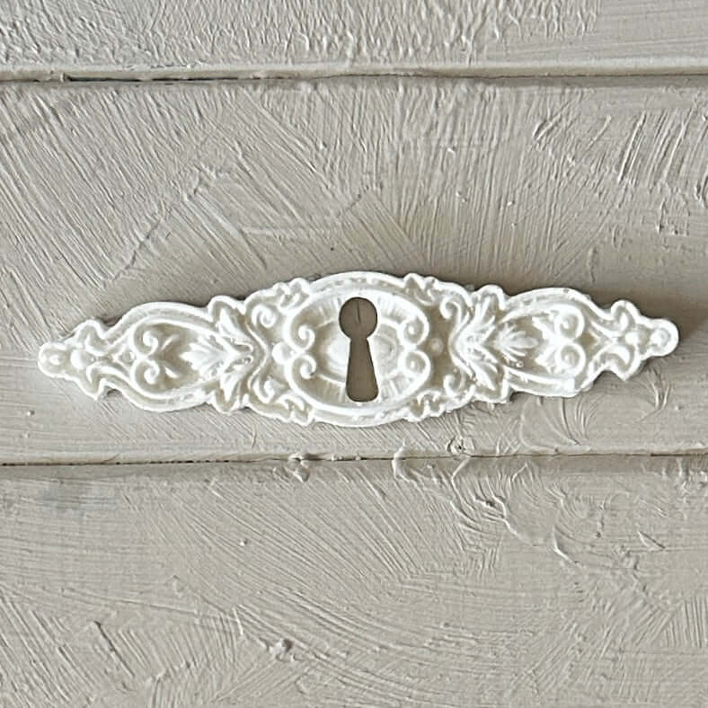 Keyhole Applique 008 – Resin Escutcheon for Furniture & Crafts