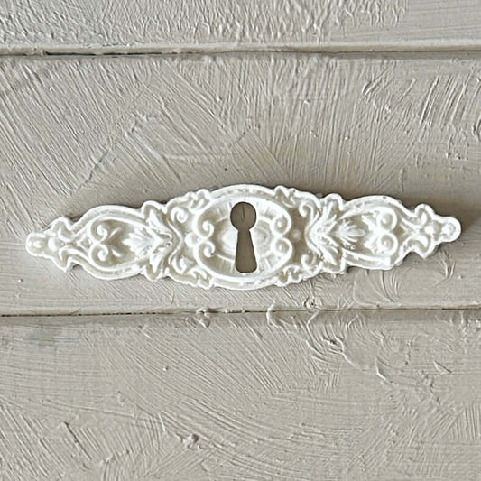 Keyhole Applique 008 – Resin Escutcheon for Furniture & Crafts