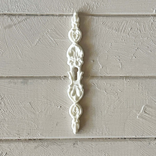 Keyhole Applique 011 – Resin Escutcheon for Furniture & Crafts