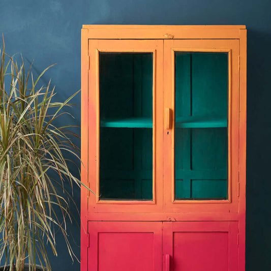 Orange Painted Furniture