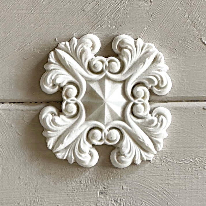 Plaque 027 - Resin Applique for Furniture & Crafts