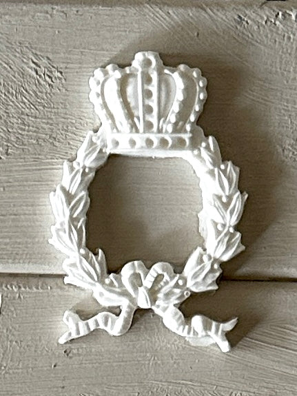 Wreath 006- Resin Applique for Furniture & Crafts