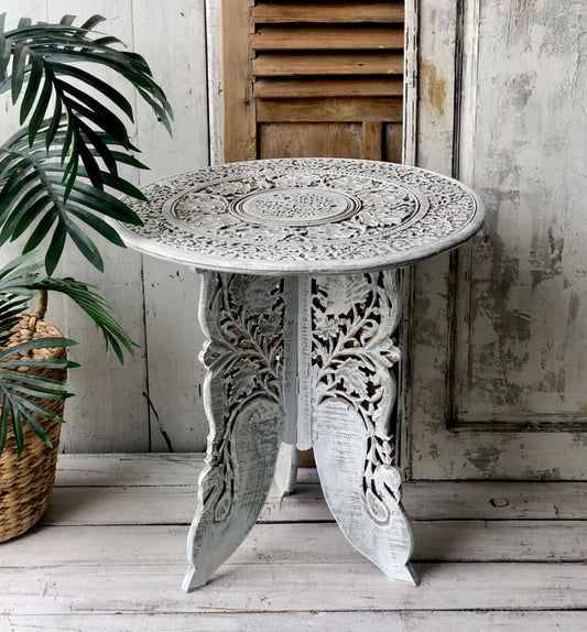 Boho Luxe Side Table