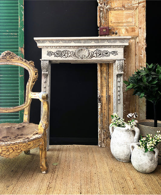 Hand Carved Fire Surround