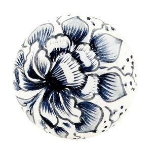 Flower drawer knob