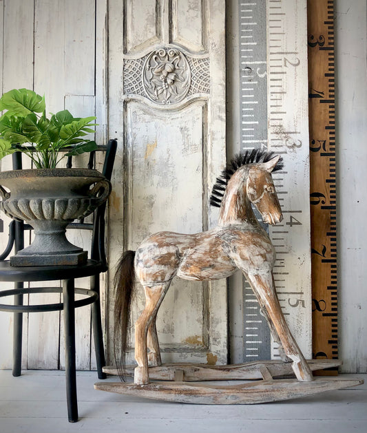 Vintage Style Rocking Horse