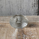 Fluted Glass Door Knob